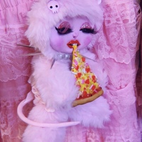 Love Pizza Bag Rat - Thumbnail 3