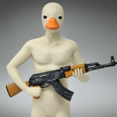 Arttoy by langostatoys "rubber duck"