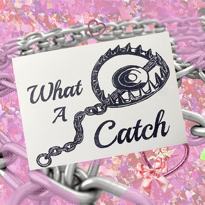 What a catch valentines card
