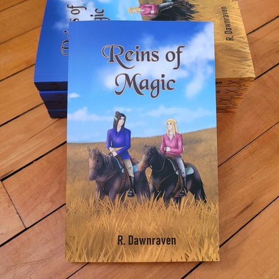 Reins of Magic - MM Cozy Romantasy Novel - Signed