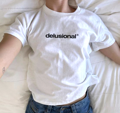 Free Shipping-DELUSIONAL TEE