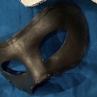 Masquerade Mask-Bridgerton Ball- Benedict, Handmade - Thumbnail 1