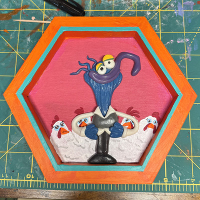 Gonzo Sculpture Frame