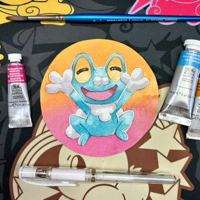 ORIGINAL Froakie Watercolor