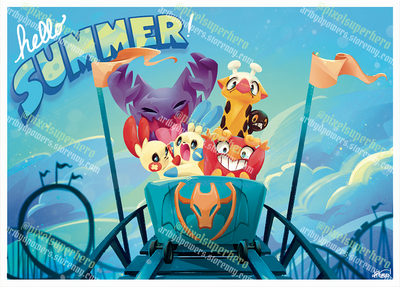Poke Post Card