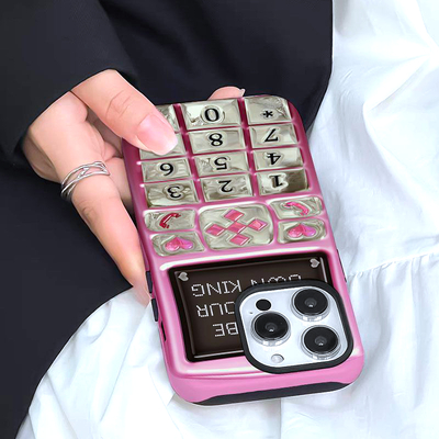 Retro "be your own king" iphone case 