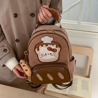 Retro Chef Cat Lava Cake Backpack - Thumbnail 1