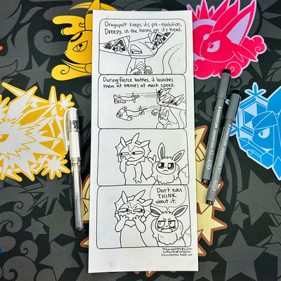 ORIGINAL Vap Comic - Dragapult