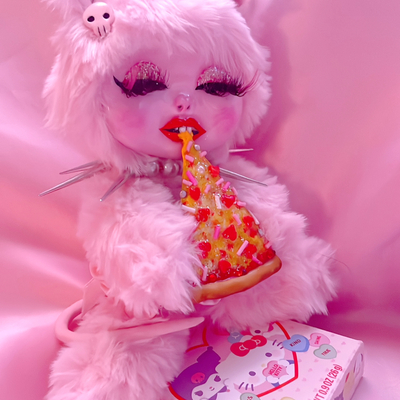 Love pizza bag rat
