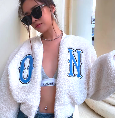 FLUFFY ON JACKET