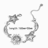 GOLDEN SUN & STAR CHARM BRACELET  - Thumbnail 2