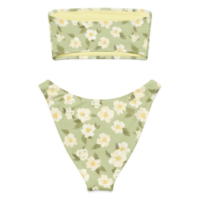 Jolyn recycled bandeau bikini