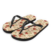 Savanna Frabic Flip-Flops - Thumbnail 1