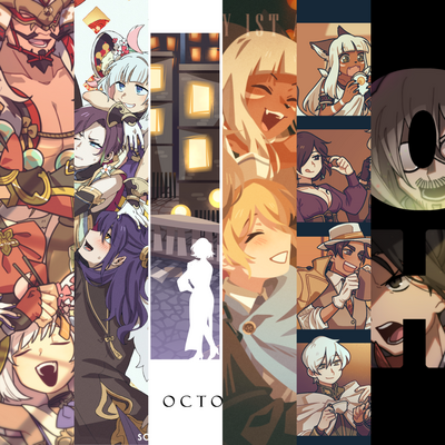 Dragalia lost/octopath traveler a5 prints