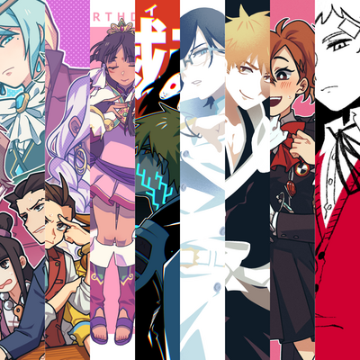Ace Attorney/Bleach/Persona A5 Prints