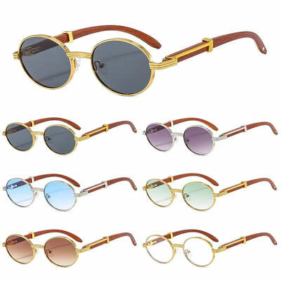 Classic vintage round sunglasses fashion small frame luxury punk sunglasses trendy uv400 shades for women & men