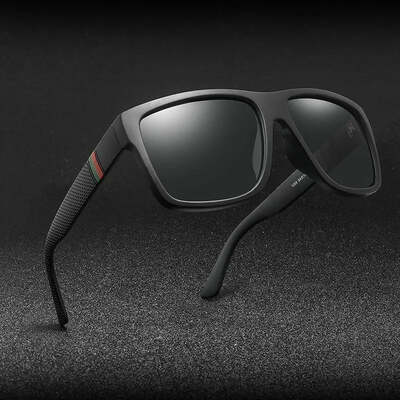 Polarized sunglasses unisex square vintage sun glasses brand sunglases polarization sunglasses retro feminino for women men