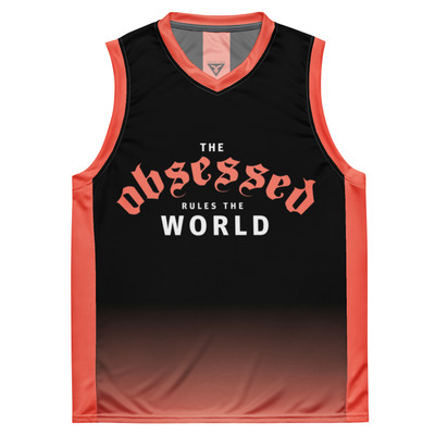 Just heart unisex basketball jersey