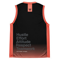 Just Heart unisex basketball jersey - Thumbnail 1