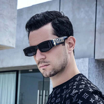 New men's small frame oval sunglasses fashion women outdoor sunshade sun glasses leisure anti-glare eyewear uv400 glasses