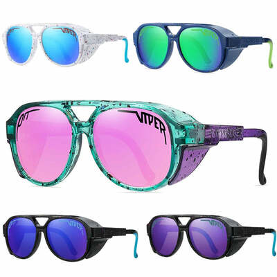 Retro pit viper sunglasses men women vintage sun glasses uv400 cycling eyewear outdoor sport goggles