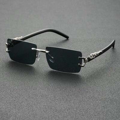 1/2 pcs unisex classic square frame fashion metal sunglasses for cool outdoor cycling fishing clothing accessories