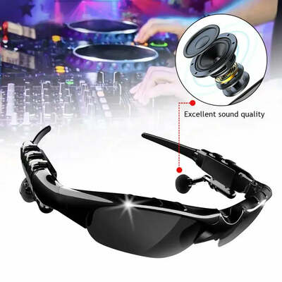 Sports stereo wireless bluetooth cycling sunglasses 5.0 headset telephone polarized driving sunglasses/mp3 riding eyes glasses