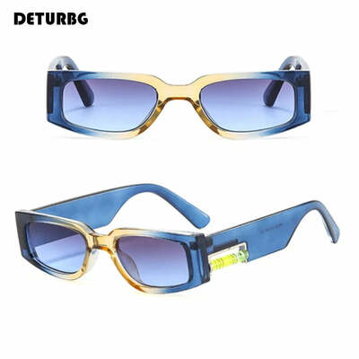 Vintage rectangle sunglasses with leveler women men luxury designer eye wear retro driving sun glasses frame shades uv400 sg117