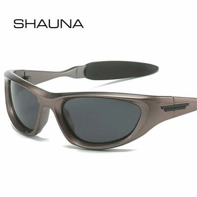 Shauna retro y2k cat eye men polarized sport sunglasses shades uv400 fashion punk goggles luxury women driving sun glasses