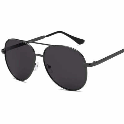 New men vintage pilot polarized sunglasses classic brand sun glasses coating lens driving eyewear for men/women
