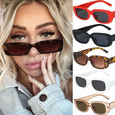 Summer sunglasses trend square frame rectangle glasses brand designer sunglasses fashion personalized glasses women