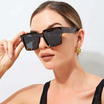Fahion vintage cycling square sunglasses men women retro brand designer sun glasses unisex ins popular shades eyewear uv400
