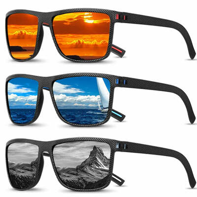 1/2pcs sunglasses men polarized women uv400 sun glasses fishing goggles outdoor sport eyewear