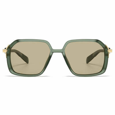 6088european and american male aviator glasses retro sunglasses square frame sunglasses cross-border spot metal leg decoration