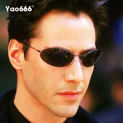 Polarized ultralight fashion pilot the matrix neo sunglasses rimless men driving brand design sun glasses de sol uv400