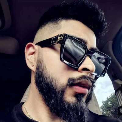 Square sunglasses men luxury brand designer men eyeglasses luxury retro high quality uv400 gafas de sol hombre