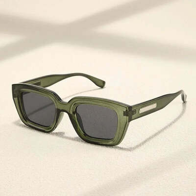 New retro square europe and america cross-border men and women fashion ins wear sunglasses