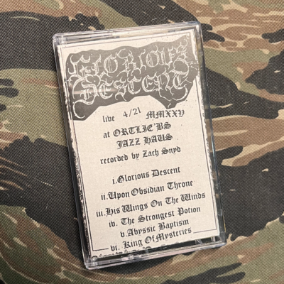Glorious descent live cassette