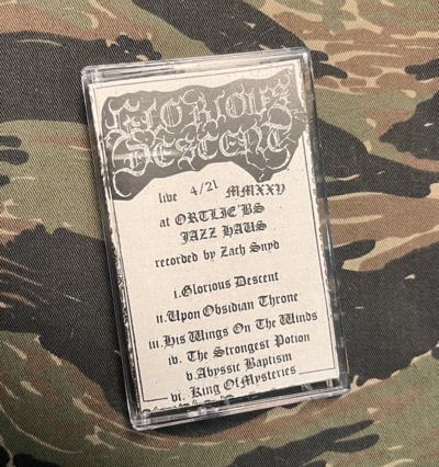 Glorious Descent Live Cassette