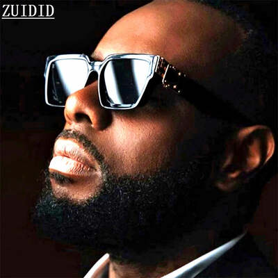 Millionaire sunglasses for men vintage square sun glasses fashion retro sunglasses women trendy luxe gafas de sol hombre lunette