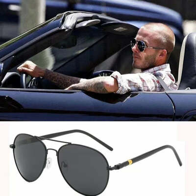 Men and women polarized sunglasses colored reflective glasses driving sunglasses black unisex pilot lenses uv400