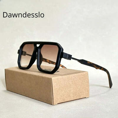 Vintage fashion sun protection sunglasses for men square shades retro flair sunglasses womens trendy shades gafas de sol