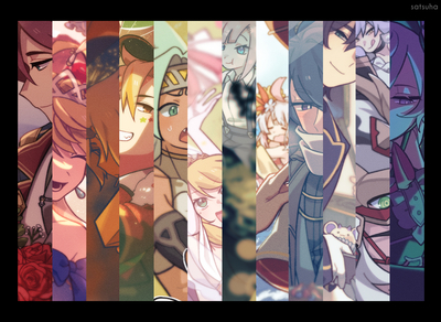 Dragalia Lost Calendar Prints