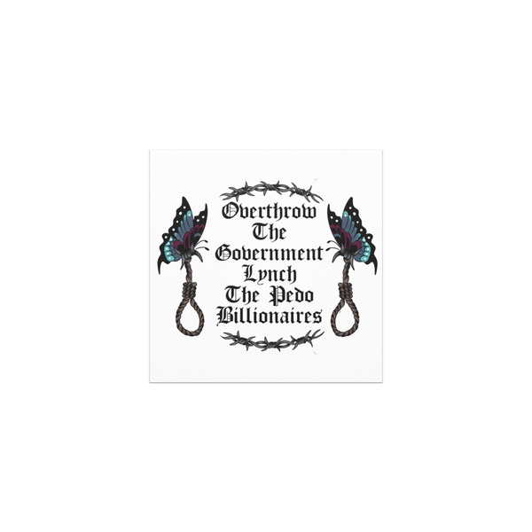Overthrow the gov Car magnets