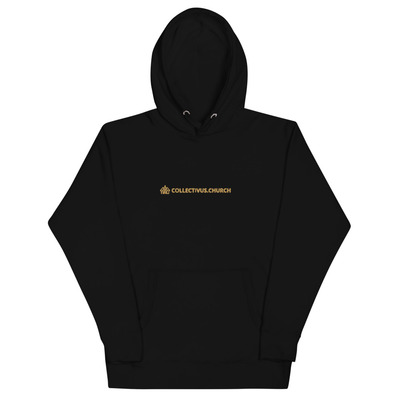 Long logo unisex hoodie