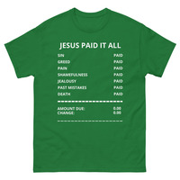JESUS PAID Unisex classic tee - Thumbnail 7