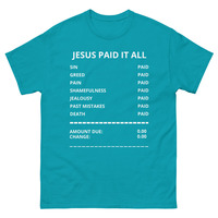 JESUS PAID Unisex classic tee - Thumbnail 14