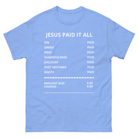 JESUS PAID Unisex classic tee - Thumbnail 18