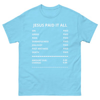 JESUS PAID Unisex classic tee - Thumbnail 28