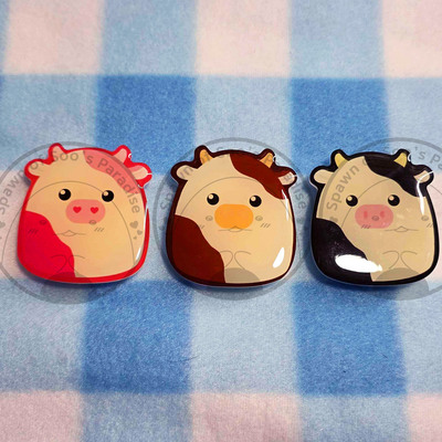 Cow squish phone holder